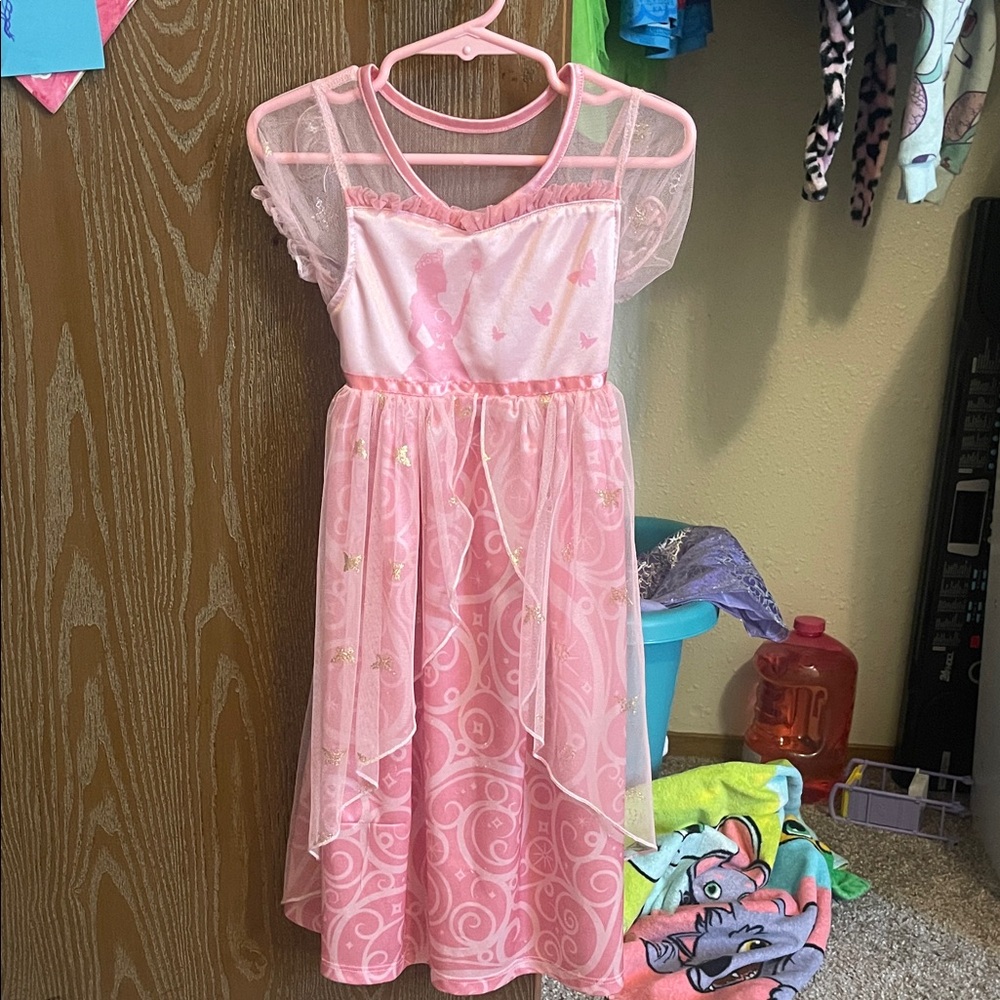 Glinda dress with Sheer Overlay